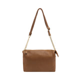 Cristy the golden brown bag in bubble leather