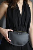 Olivia Look No Hands Black Belt Bag