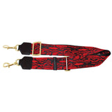 Convertible Strap/Bag Accessories Red Snake Thick Straps