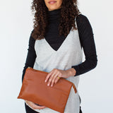 The Golden Sheaf Cross Body Convertible Clutch