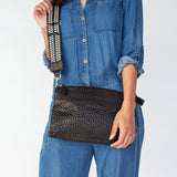 Karen Black Cross Body Convertible Clutch