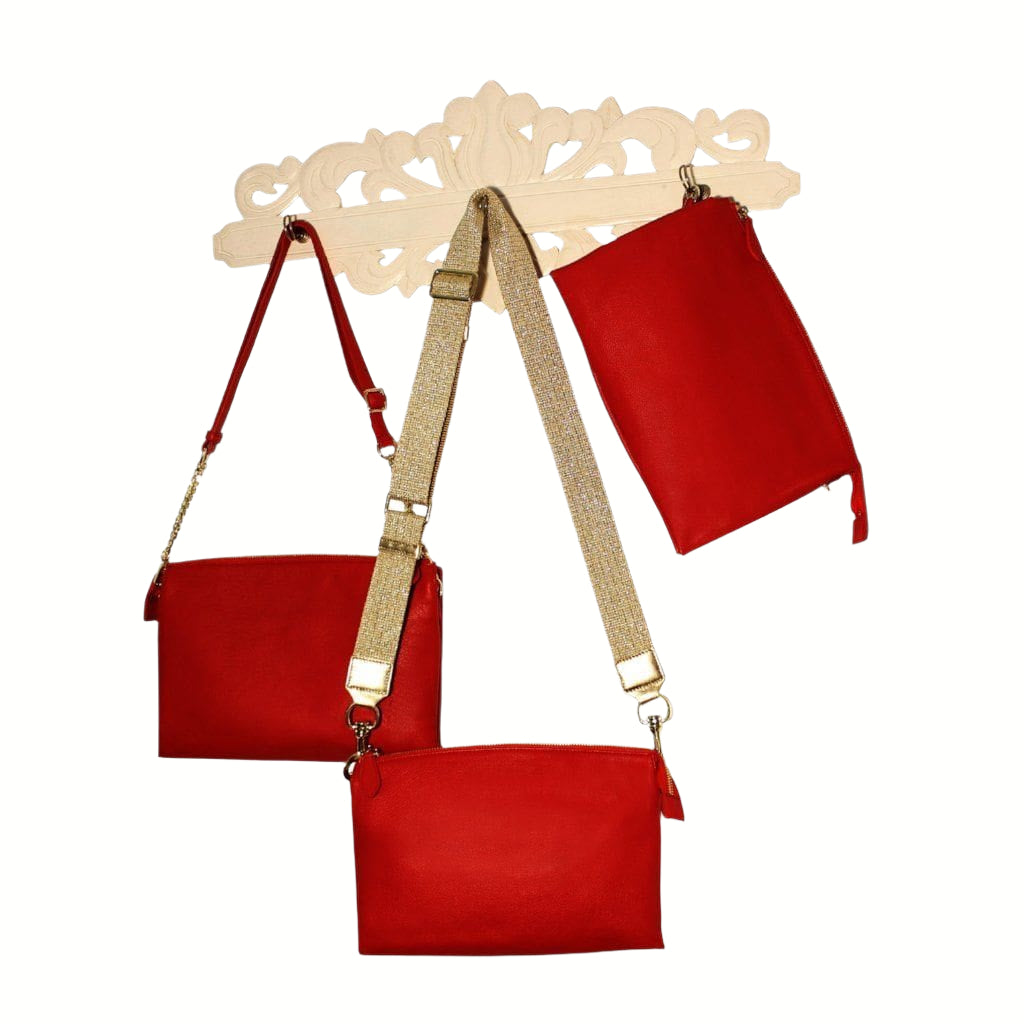 Only at Archie's Cross Body Convertible Clutch - Main Image