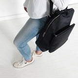 Singing in The Rain Shoulder/Backpack Bag Black Nappa Leather by Mary and Marie - maryandmarie